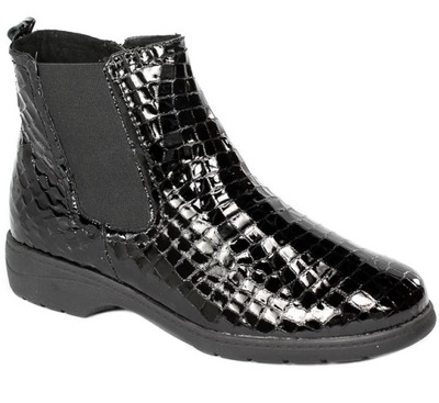 Trzewiki Caprice 9-25355-29 065 Black Croco PA