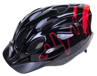 KASK ROWEROWY REGULOWANY MTB Z DASZKIEM S 48-52 cm