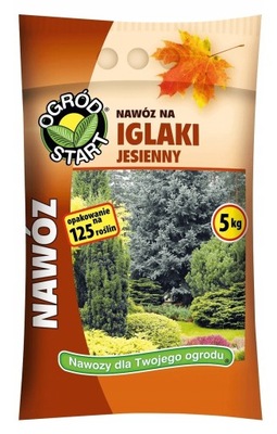 NAWÓZ DO IGLAKÓW NA IGLAKI JESIENNY 10kg TUJE TUI