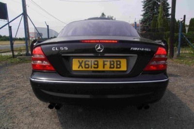 Вихлоп гасник система випускний mercedes cl w215 фото №1