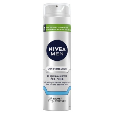 Nivea Men Skin Protection ochronny żel do golenia 200 ml
