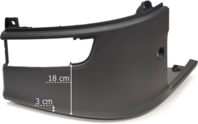 Scania s r кутик бампера niski лівий lowdeck 2295953 фото №1