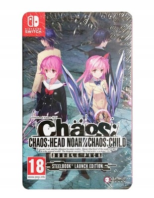 CHAOS;HEAD NOAH / CHAOS:CHILD DOUBLE PACK STEELBOOK LAUNCH EDITION / SWITCH