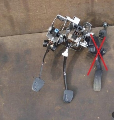 Subaru legacy outback 10-13 педаль педалі фото №1