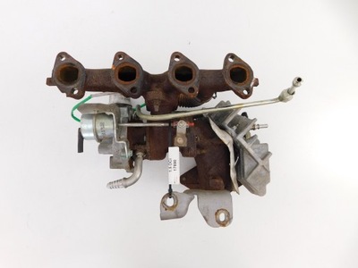 Renault twingo ii lift 1,5 турбина + коллектор фото №1