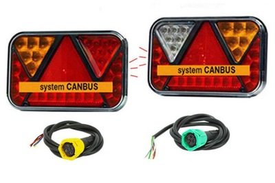 КОМПЛЕКТ ФОНАРІ LED (СВІТЛОДІОД) DO ПРИЧІПА ПРИЧІПА FT-270 ФІШКИ 5-PIN CANBUS