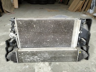 Volvo s80 v70 xc70 xc60 комплект радіатор вентилятор інтеркулер кондиціонер фото №1