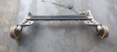 Балка oś підвіска задня гальмівні барабани bez abs renault thalia i фото №1