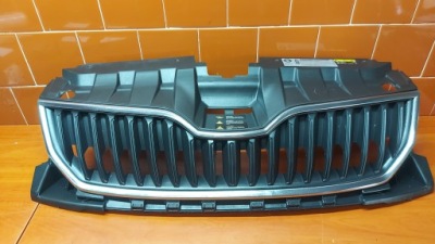 Решётка радиатора решётка радиатора бампера перед skoda fabia iii 14-18 фото №1