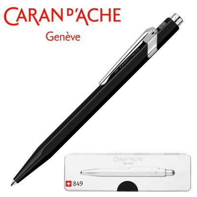 Długopis CARAN D'ACHE 849 Pop Line Fluo, M czarny