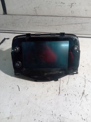 Toyota aygo ii lift радіо дисплей фото №1