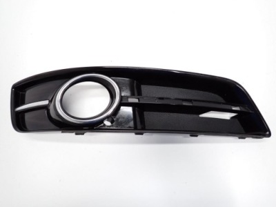 Решітка решітка радіатора бампера правий перед хром 8p0807682j lift audi a3 8p 12r фото №1