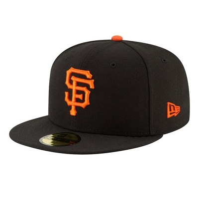 Czapka z daszkiem 7 1/8 New Era Basic Giants 59Fifty Czarna MLB Fullcap