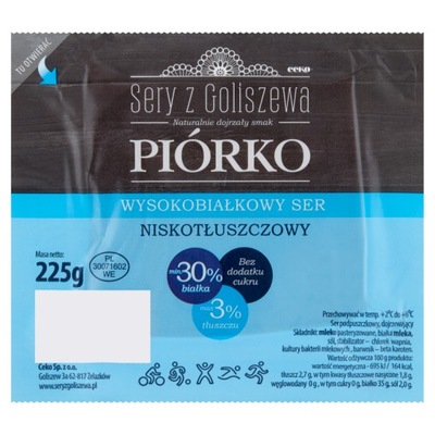 Sery Z Goliszewa Ser Piórko 225 G