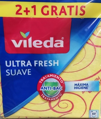 VILEDA ODOR STOP Ściereczka uniwersalna żółta 3szt