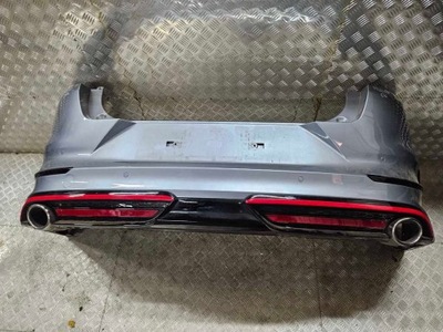 Бампер задний задняя kia proceed iii lift fl 21+ css lunar silver металлик фото №1