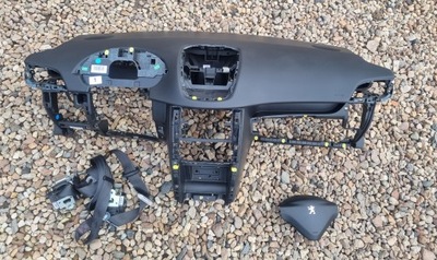 Peugeot 207 приборная панель консоль подушка ремни подушка безопасности фото №1