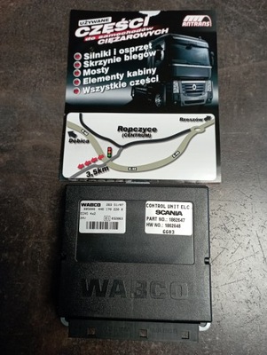 Блок керування модуль ecas 4x2 wabco scania r 1862647 фото №1