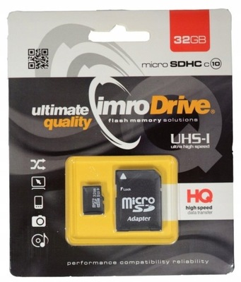 Karta microSD IMRO KARSD IMRO 32GB C10 32 GB