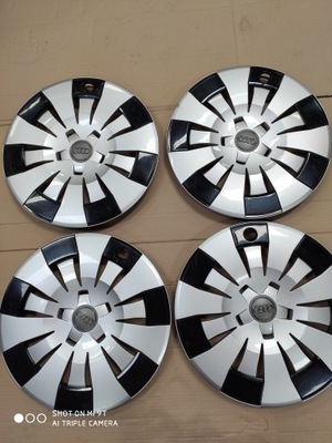 4X ORIGINAL TAPACUBOS 16 AUDI A1 A2 A3 A4 A5 A6 TT / 5X112 