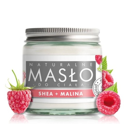 Masło do ciała Shea Butter MALINOWE 120ml E-fiore