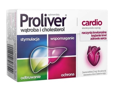 Proliver Cardio, 30 tabletek