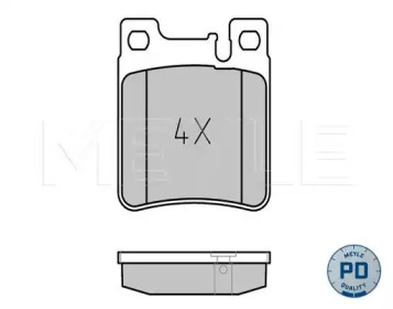 ZAPATAS DE FRENADO MERCEDES-BENZ MEYLE  