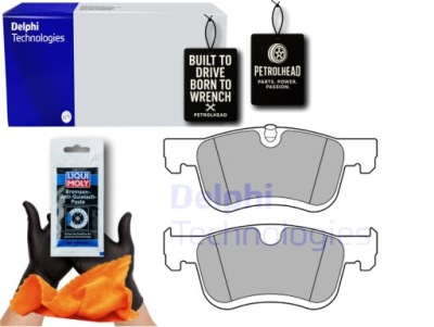 Гальмівні колодки гальмівні toyota proace city verso 10.19- delp #petrolhead pro+ kit3 фото №1