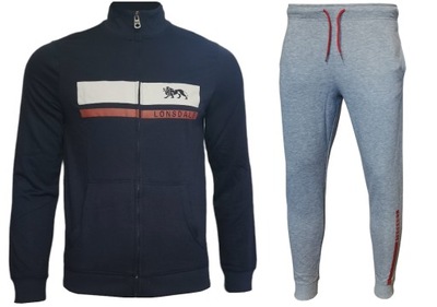 LONSDALE Dres Kompletny Bawełniany Bluza Spodnie tu M