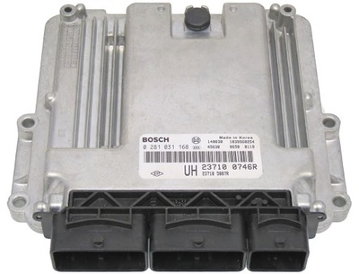 Ecu renault koleos 2.0 dci 23710 0746r 0281031168 фото №1