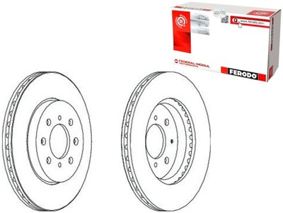 FERODO SET DISC BRAKE DI956686 956686 3 - milautoparts-fr.ukrlive.com