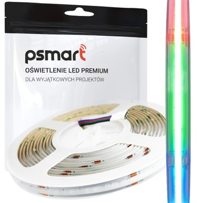 PSMART Taśma LED COB 24V RGB IP20 10mm 576led/m 5m