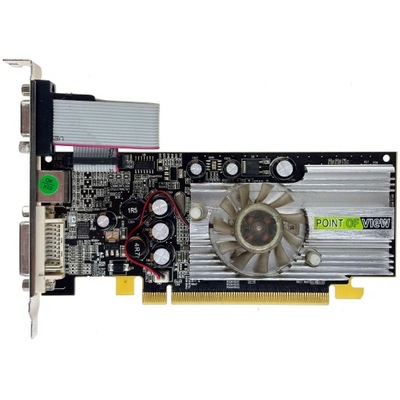 WIN7 GFORCE 7100 GS 128/512MB POINT OF VIEW 100% OK ŻvQ