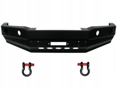 Бампер перед bez кенгурятник nissan patrol gu4 сталь фото №1