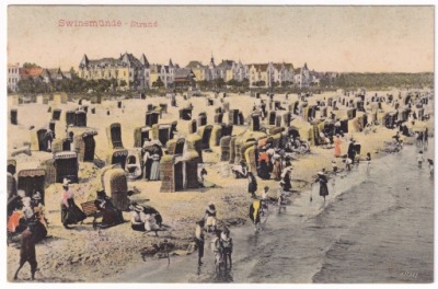 Świnoujście 1906r. Życie Plażowe