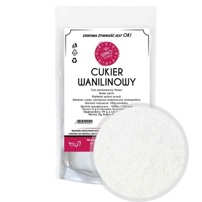 Cukier wanilinowy - 1kg Waniliowy