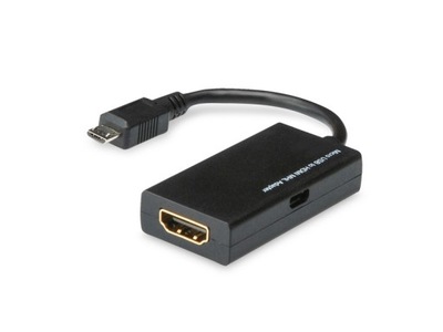 Adapter Micro USB - HDMI SAVIO 0.1 m