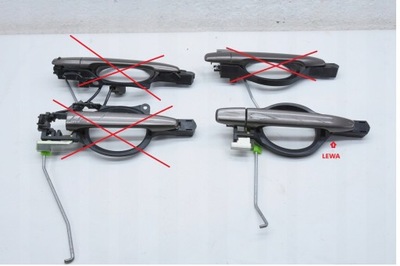 Mitsubishi asx lift ручка зовнішня ліва задня фото №1