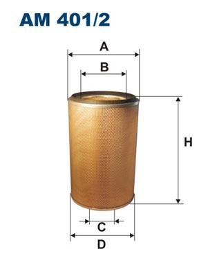 ФИЛЬТРON AM 401/2 ФИЛЬТР ВОЗДУХА