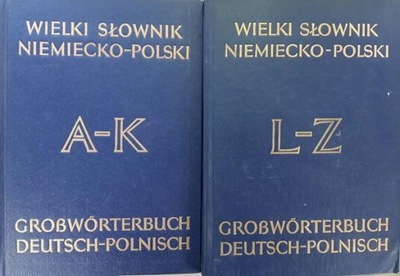 Wielki słownik niemiecko-polski tom 1-2