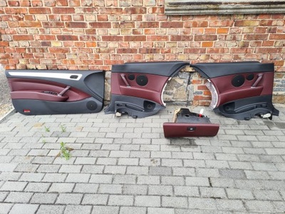 Обшивка peugeot 407 coupe левый правый задняя фото №1