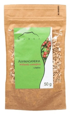 Ashwagandha korzeń cięty 50g NANGA