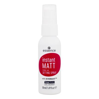 Essence Instant Matt Make-Up Setting Spray 50 ml Utrwalacz makijażu
