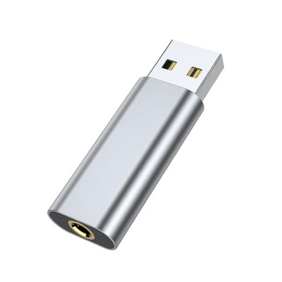 Przejściówka USB na gniazdo audio 3,5 mm Przenośny Mini
