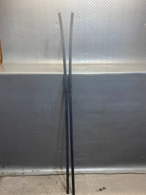 Накладки заглушки дахові рейлінгів opel meriva ii b комплект фото №1