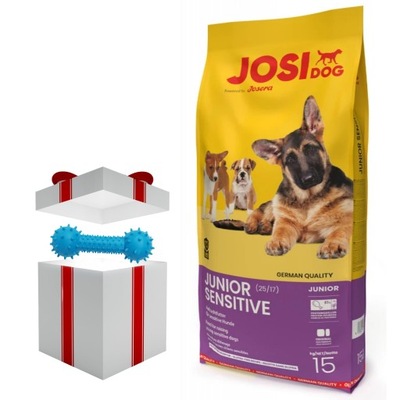 JOSERA JOSIDOG Junior Sensitive 15kg + Gratis