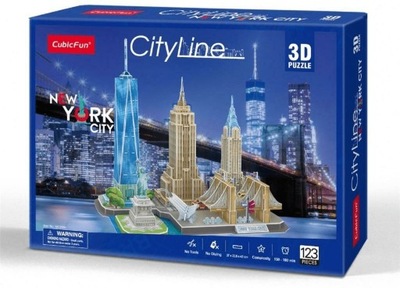Puzzle 3D 123 City Line New York City