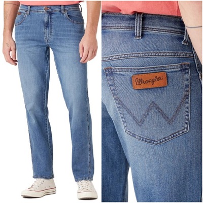 WRANGLER TEXAS MĘSKIE SPODNIE JEANSOWE W33 L34