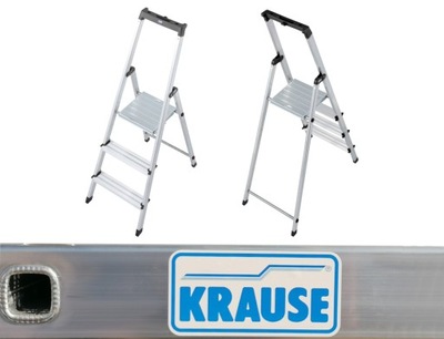 DRABINA DOMOWA 3* ALUMINIOWA SOLIDY KRASUE