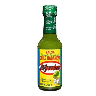 Zielona Salsa z Habanero z Czosnkiem El Yucateco
